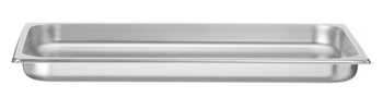 Récipient GN 1/1 prof. 4 cm en acier inoxydable PROFI LINE | HENDI 801246