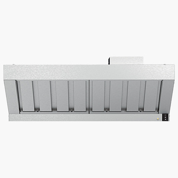 Hotte à condensation avec filtre à charbon pour fours ALPHA, DELTA et SIGMA | PROFICHEF PCC03012