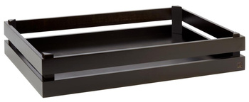 Boîte buffet GN SUPERBOX, couleur noire, 55,5x35,5x10,5 cm | APS 11626