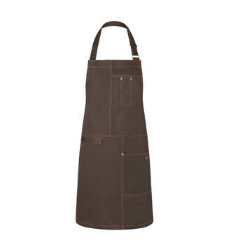 Tablier Urban Casual-Style chocolat | KARLOWSKY LS 29-48-Stck
