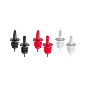 Lot de 6 verseurs colorés pour alcool | BARUP 599440