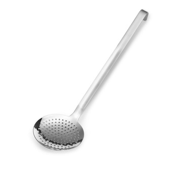 Cuillère écumoire monobloc, diamètre 14 cm, longueur 41,5 cm | FORGAST FG11141
