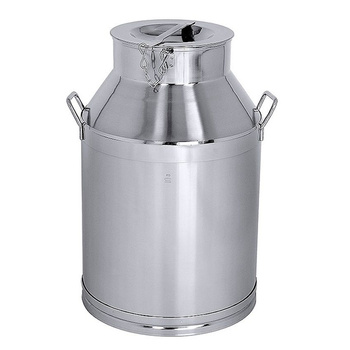 Bidon avec couvercle 40 l, acier inoxydable | CONTACTO 3010/040
