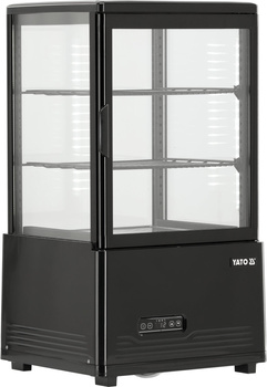Vitrine réfrigérée 59 L noire | YATO YG-05050