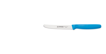 Couteau universel à bord ondulé - 11 cm, bleu clair | GIESSER MESSER 8365 wsp 11 hb