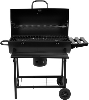Gril au charbon avec couvercle, grille 71x35 cm | LUND 99512