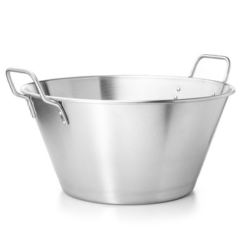 Baignoire en acier avec poignées Ø 45 cm | FORGAST FG02845