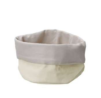 Sac à pain en coton beige rond 15 cm | HENDI 429006