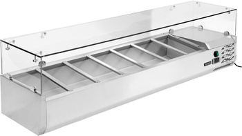 Vitrine réfrigérée supérieure 7x1/3 GN | YATO YG-05331