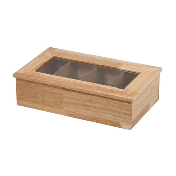 Boîte sans inscription, bois, brun clair, 33,5x20x9 cm | APS 11576