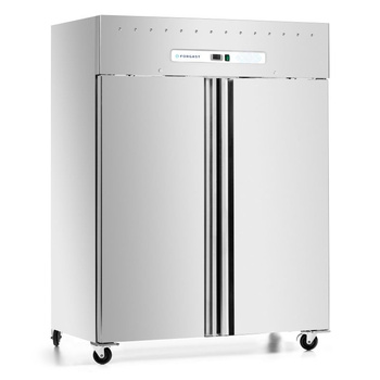 Armoire réfrigérée 2-portes GN 2/1, 1476 l, en acier inoxydable | FORGAST FG07014