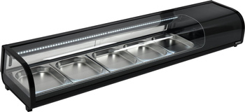 Vitrine réfrigérée pour sushi 5x1/2 GN | YATO YG-05005