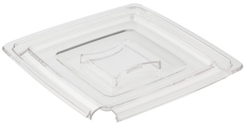 Couvercle pour bol PURE avec ouverture pour cuillère, 19,5x19,5x1,5 cm | APS 83600