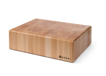 Plateau en bois pour billot de boucher | HENDI 505632
