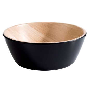 Bol mélaminé FRIDA noir Ø 15 cm | APS 84608