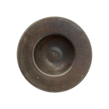 Assiette à pâtes Still Cristall hématite 27 cm | KERA CERAMIKA 14.11/C.HEM
