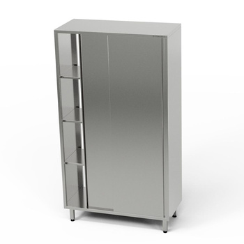Armoire traversante en acier inoxydable 90x70x200 cm | FORGAST