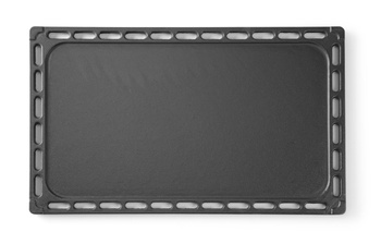plaque en fonte GN 1/1 double face pour gril | HENDI 932001