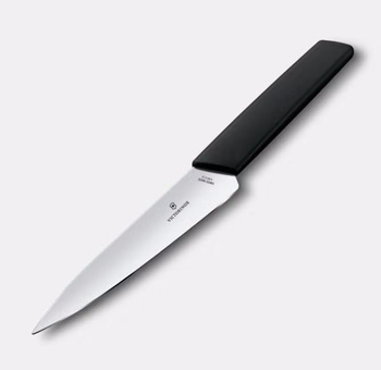 Couteau de Chef Swiss Modern noir, lame 15 cm | VICTORINOX 6.9013.15B