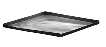 Plateau pour fours à micro-ondes, antiadhésif - 28x28x(H)1,5 cm | HENDI 219744