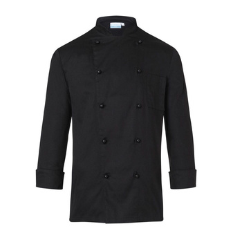 Veste de cuisine Basic noire | KARLOWSKY BJM 1-1
