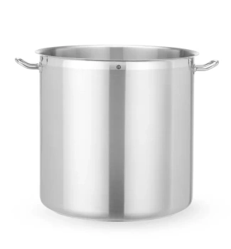 Marmite haute en acier inoxydable sans couvercle, Profi Line, 71 l, diamètre 45 cm, hauteur 45 cm | HENDI 830635