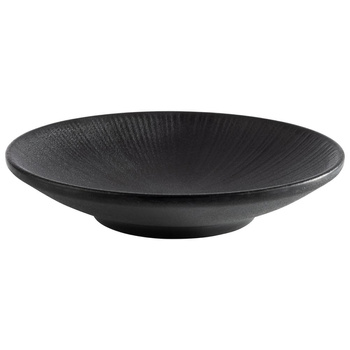 Assiette NERO en mélamine, noire, 15 cm | APS 85073