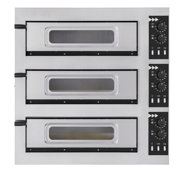 Four à pizza Basic 3-chambres 3/50 GLASS AND LIGHT | PRISMAFOOD 201046