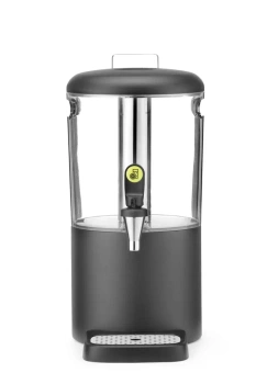 Distributeur de jus, 4 l UNIQ, conçu par Robert Bronwasser, noir, 315x211x(H)431mm | HENDI 425008