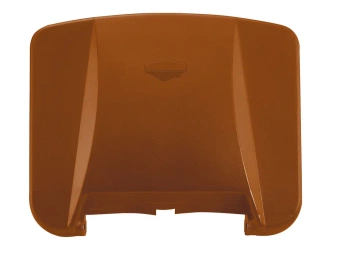Couvercle pour poubelle 120 L, marron | HENDI 873519