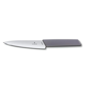 Couteau de cuisine Swiss Modern violet lg. lame 15 cm | VICTORINOX 6.9016.1521B