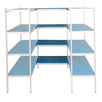 Étagère de liaison à 5 tablettes prof. 50 cm 5P-125+20UM | ALUSHELF 50538