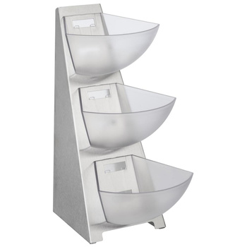 Présentoir buffet, trois niveaux MULTITRACK, 28x19,5x41 cm | APS 11444