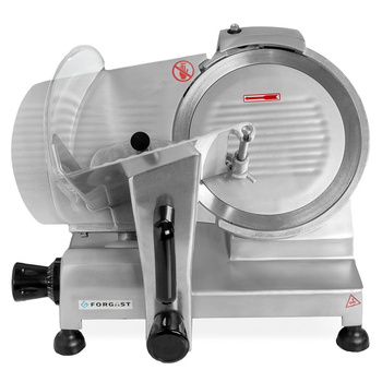 Trancheuse à charcuterie, diamètre de lame 25 cm, 0,12 kW, 230 V | FORGAST FG10225