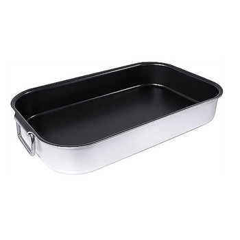Plat à rôtir en aluminium avec revêtement PTFE, 20 l, 63,5x42x9,5 cm | CONTACTO 6947/600