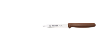 Couteau d’office - 10 cm, brun | GIESSER MESSER 8315 sp 10 br