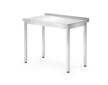 Table de travail adossée, 100x60x85 cm | HENDI 817209