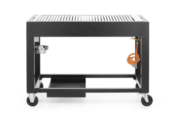 Grill à gaz Tampa, acier inoxydable, 10 kW | HENDI 700044