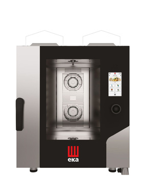 Four mixte à convection-vapeur gaz Millenial Touch Screen Gastro 7xGN 1/1 | TECNOEKA MKF711GTS