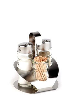 Set à condiments DAILY, 3 éléments, 9x8,5x11,5 cm | APS 40472