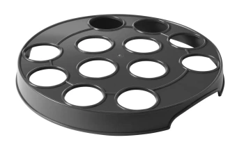 Porte-verres à bière, noir, Ø 31,5 x (H) 3,5 cm | BARUP 696217