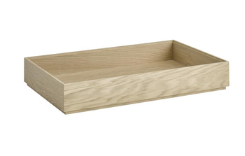 Caisse en bois Valo GN 1/1, 53x32,5x8,5 cm, marron | APS 14001