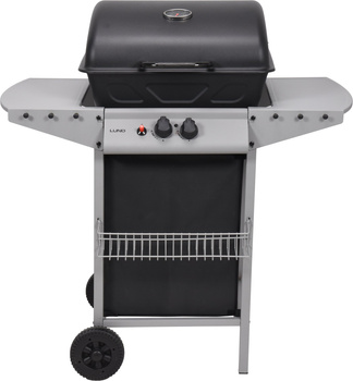 Barbecue à gaz BAVEN, 2 brûleurs, 5,5 kW | LUND 99644