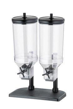 Distributeur de céréales, double Duo FRESH & EASY, 2x4,5 l | APS 11841