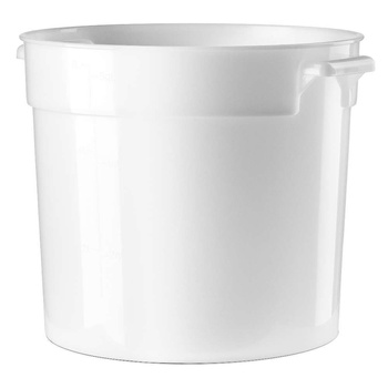 Récipient alimentaire rond sans couvercle cap. 6 L | FORGAST FG02817