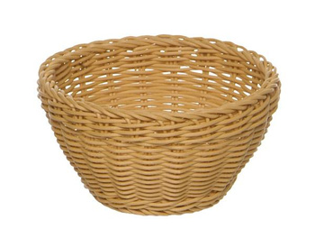Panier à pain en polypropylène PROFI LINE, rond, beige clair, 16x16x8 cm | APS 50600