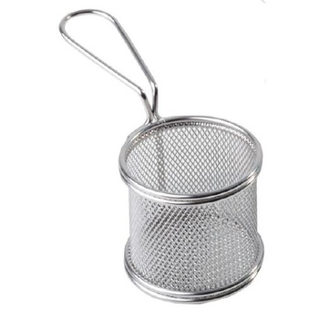 Panier en acier finger food Snackholder Ø 9 cm | APS 40601