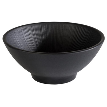 Bol NERO, mélamine, noir, 16x6,5 cm, 500 ml | APS 85069