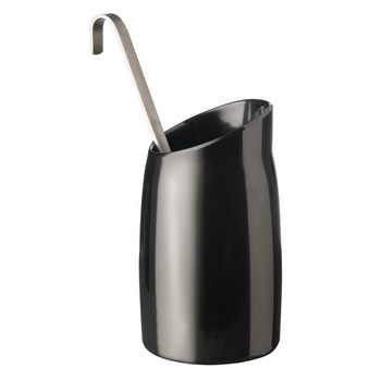 Pichet CASUAL en mélamine noir 1 l | APS 83868