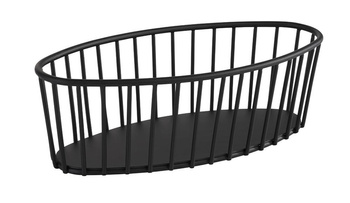 Panier SVART, noir, 20x8 cm | APS 30421